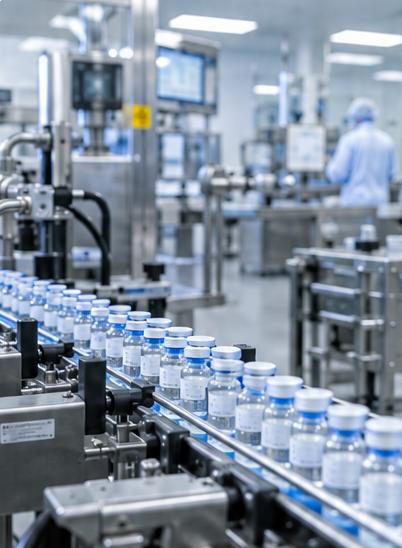 Pharmaceutical filling line