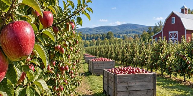 Apple Orchards & Processing
